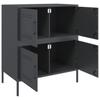 Sideboard Anthracite 68x39x79 cm Steel