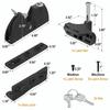 With 2 Keys Automatic Locking Fence Lock Lockable Key Lock Gate Lock Lockable Gate Lock  For Barn