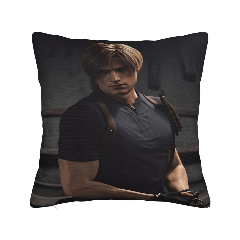 L-Leon Kennedys Pillowcases  Fashion Pillow Case For Sofa Home Decoration Comfy Pillow Cover