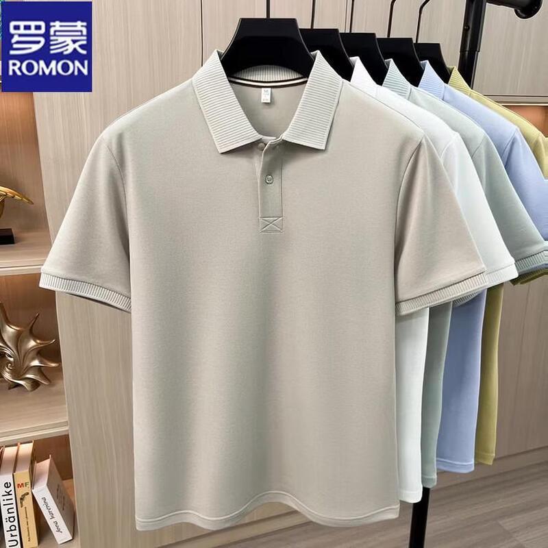 ROMON Men's Cooling Casual Polo Shirt