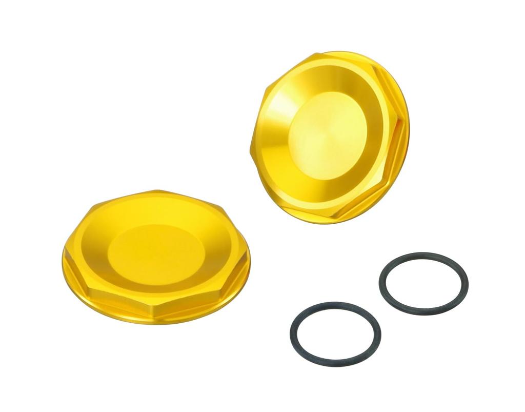 KITACO Aluminum Fork Cap Cover Z125 PRO (Gold) (BR125H) 500-4030710