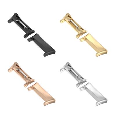 1 Paar Uhrenarmband-Adapter für Watch 4 Edelstahl-Armbandverbinder Schnalle Armbandzubehör Glied-Befestigung Ersatz