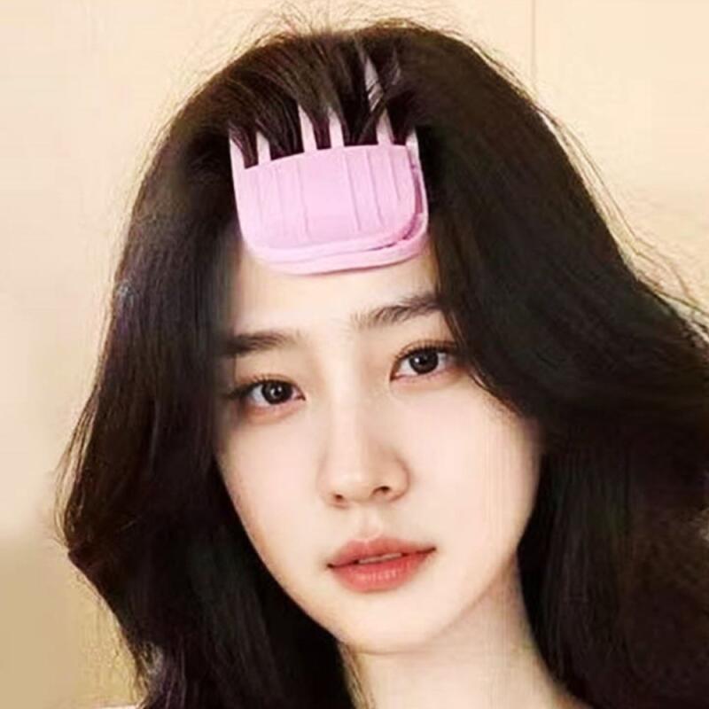 Easy root volume hair clip Pink six-legged