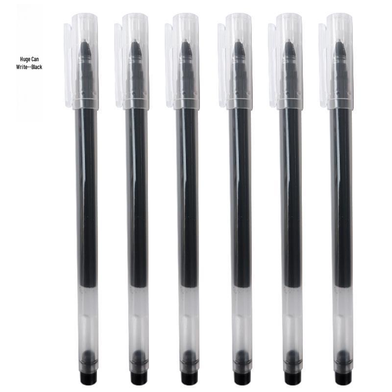 High-Capacity Needle Point Gel Pen, 0.5mm, for Students and Exams