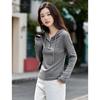 La Chapelle Women's Hooded Long-Sleeve Pullover