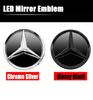 Star Badge Car Front Grill LED Emblem Light  For Mercedes Benz CLS W218 W205 W176 W212 W117 W207 W166 3D Mirror Logo SB5