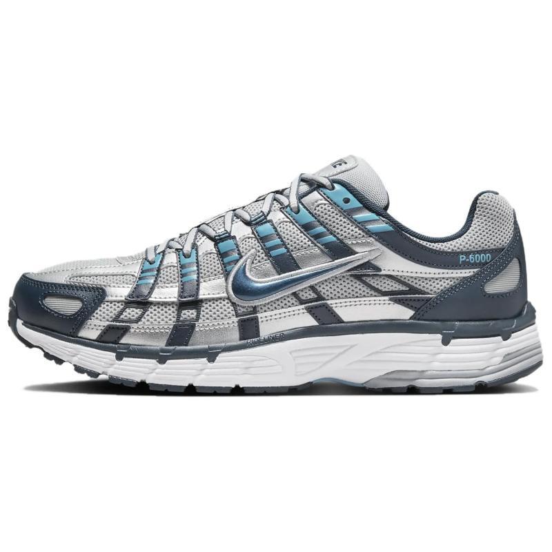 Nike P 6000 Armory Navy Flat Silver Tenisky CD6404-402