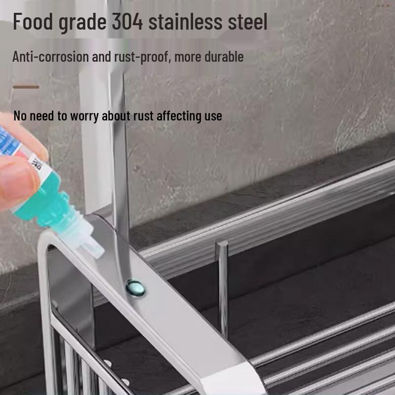 Modern Wall-Mounted Kitchen Towel & Dishcloth Drying Rack