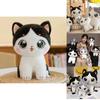 Adorable Doudou Cat Plush Pillow Doll Soft Pp Cotton Stuffed Toy For Kids