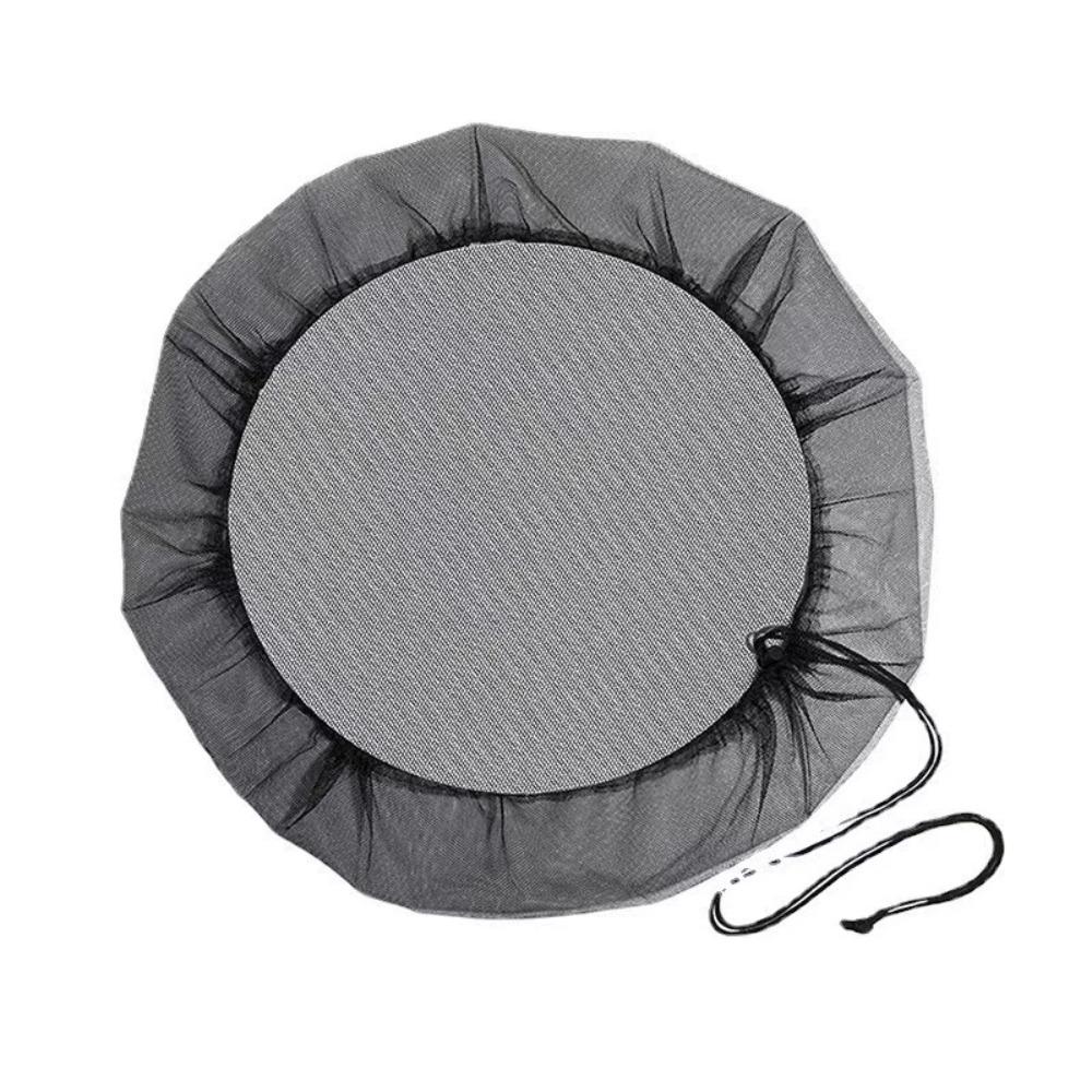 

Outdoor Durable Rain Bucket Mesh Cover Garden Bucket Mosquito Proof Mesh Cover Screen Protection Cover Filter Protection Net