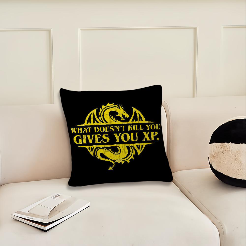 Anything That Doesn't Kill cushion cover Pillow Cover Decoration Room Home Sofa living Office Car Nordic Simplicity