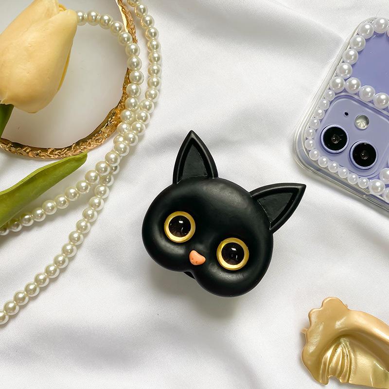 Original Cute Cat Airbag Holder Paste Foldable Mobile Phone Desktop Lazy Holder Selfie Ring