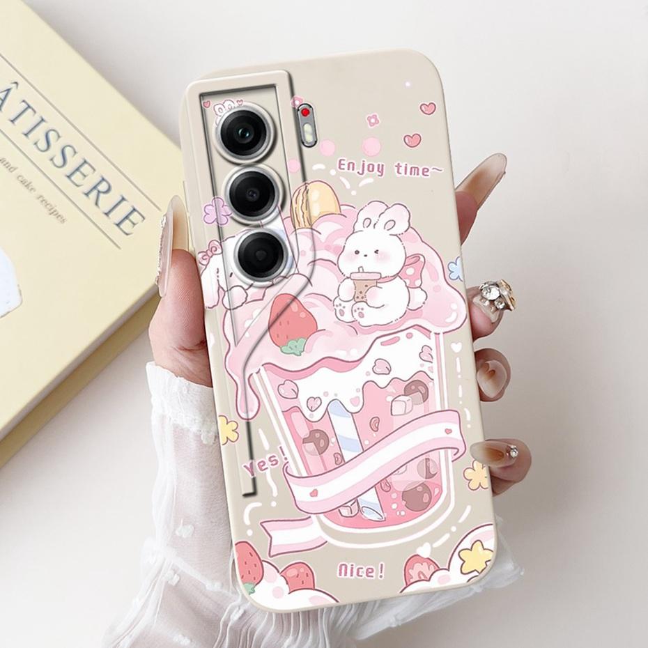 Fashion Design Phone Case For Tecno Camon 40 Pro 4G Camon40 CM5 CM6 Soft Silicone Shockproof Cover For Tecno Camon 40 40Pro 4G