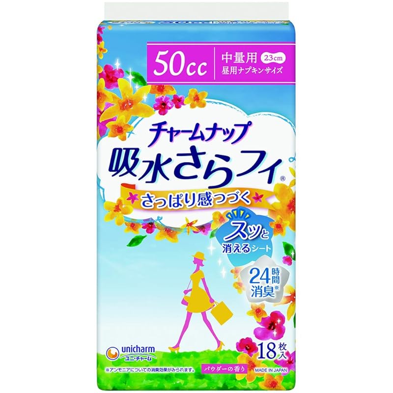 

Charm nap refreshing liner For medium quantity 18 pieces [set of 27]