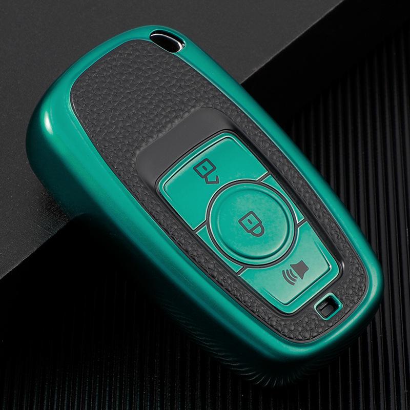 Compatible Key Case for Great Wall Haval H6 Coupe Sport, M6, H2, F5, H4 - Car Key Holder with Buckle