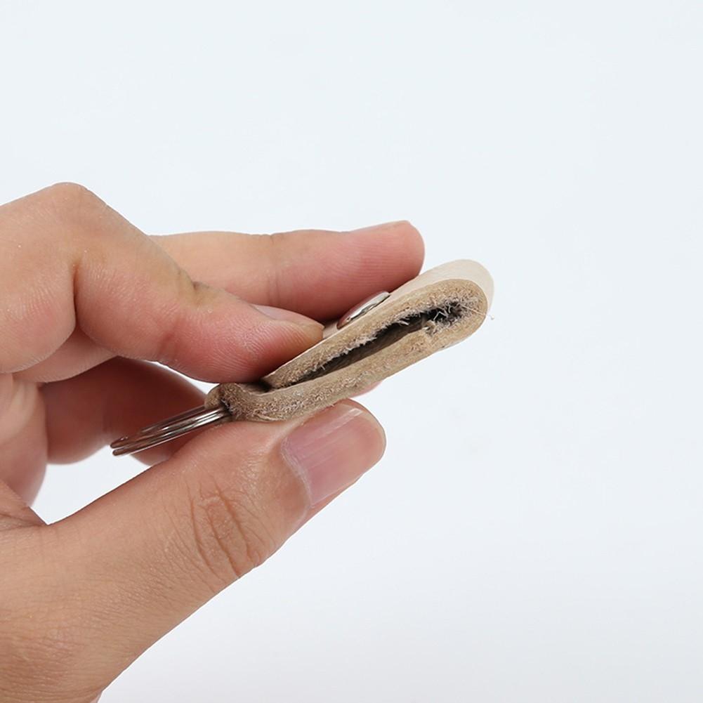 Guitar Picks Holder Bag PU Leather With Key Chain PU Leather New Useful