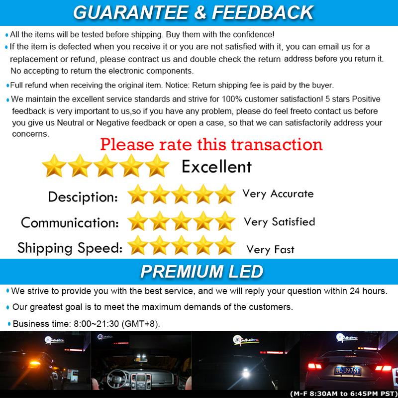2Pcs Car Rear Red Sidemarker Lamps for Ford Mustang 2015 2016 2017 2018 2019 2020 2021 2022 LED Fender Side Marker Lights