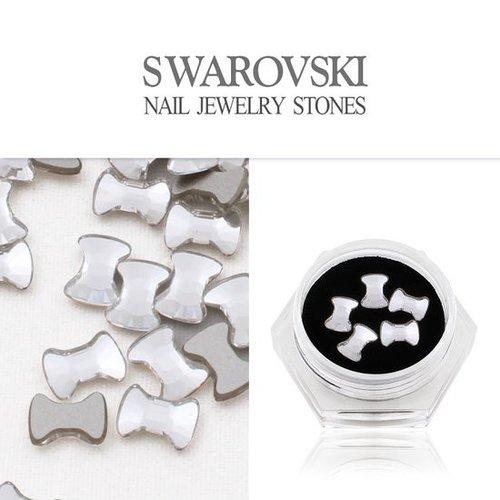 

Bow Tie Crystal Nail Art Fancy Stone 5pcs DSJAF-2858-CR