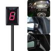 Motorcycle Gear Indicator 0-6 Gear Red LED Display Waterproof For Kawasaki EFI