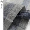 JIUMU (JIUMU) Pure Wool Scarf for Men, Autumn And Winter Men's Scarf, Warm Neck Warmer, Christmas Birthday Gift, Gift Box Packaging