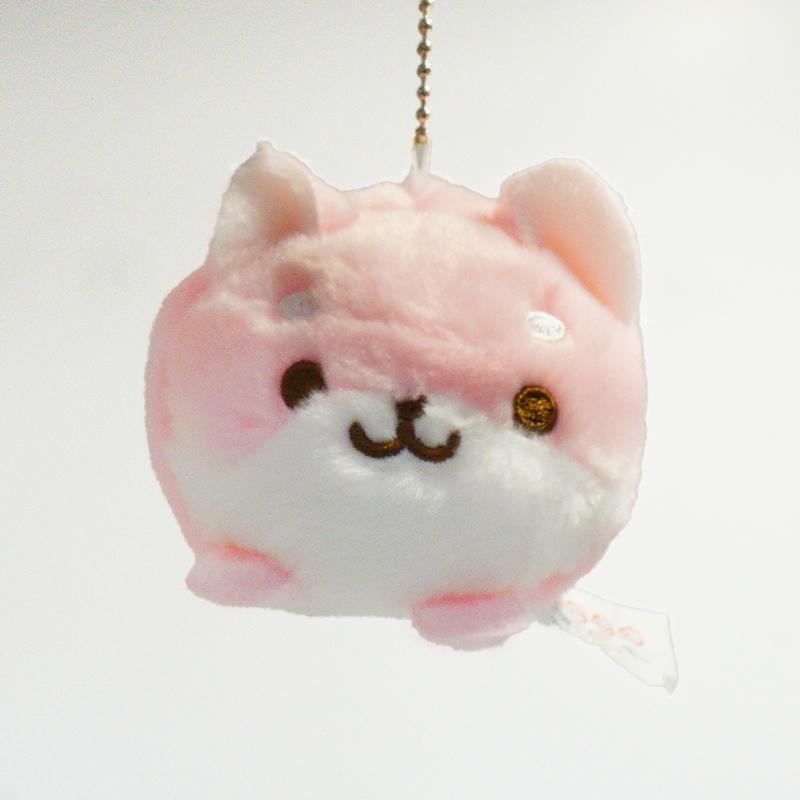 Doll Shiba Inu Short Plush Toy Bag Pendant Keychain Cartoon Colors Multiple