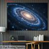 2D Galaxie Mléčné dráhy Pozadí 2D Kosmická Hvězdná Obloha Mlhovina Foto Pozadí pro Tematické Focení