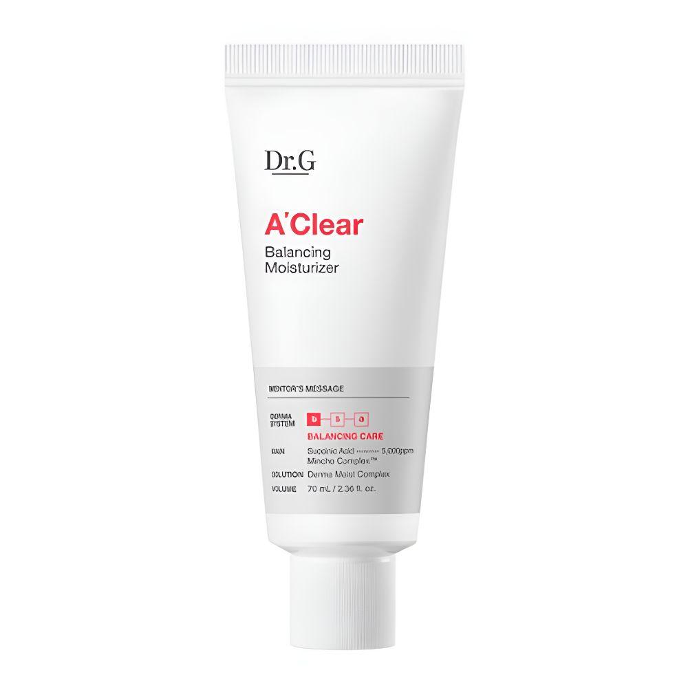 Dr.G A'Clear Balancing Moisturizer Day Cream Oil Control Hydrating Face Cream 70ml