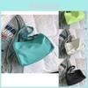 Spacious Nylon Casual Tote Bag For Women Trendy Street Style Shoulder Bag In Black