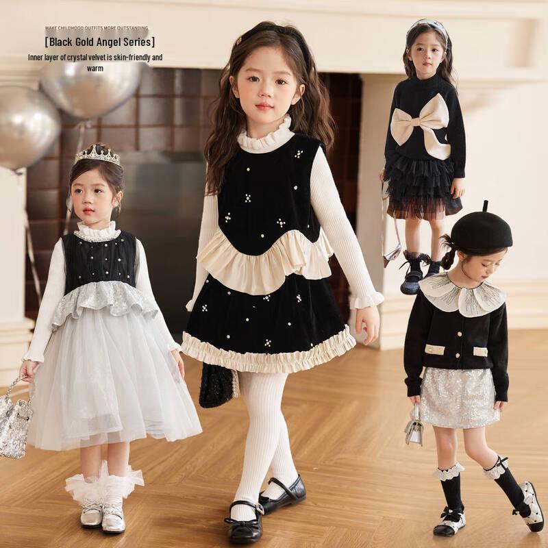 LUSON Girls  Elegant Winter Outfit Collection 90