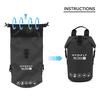 Outdoor Waterproof Dry Bag River Trekking Floating Roll-top Backpack Drifting