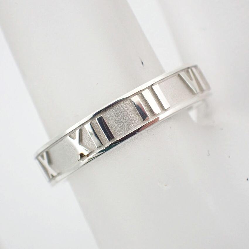 [Used] TIFFANY/Tiffany 925 Atlas Ring / Size 10 / J92-3