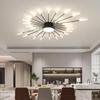 Moderne Deckenleuchte, 28+1 Leuchten Metall Feuerwerk Design Schickes LED-Beleuchtungsfixture für Bauernhaus Küche Esszimmer Schlafzimmer Flur Wohnzimmer