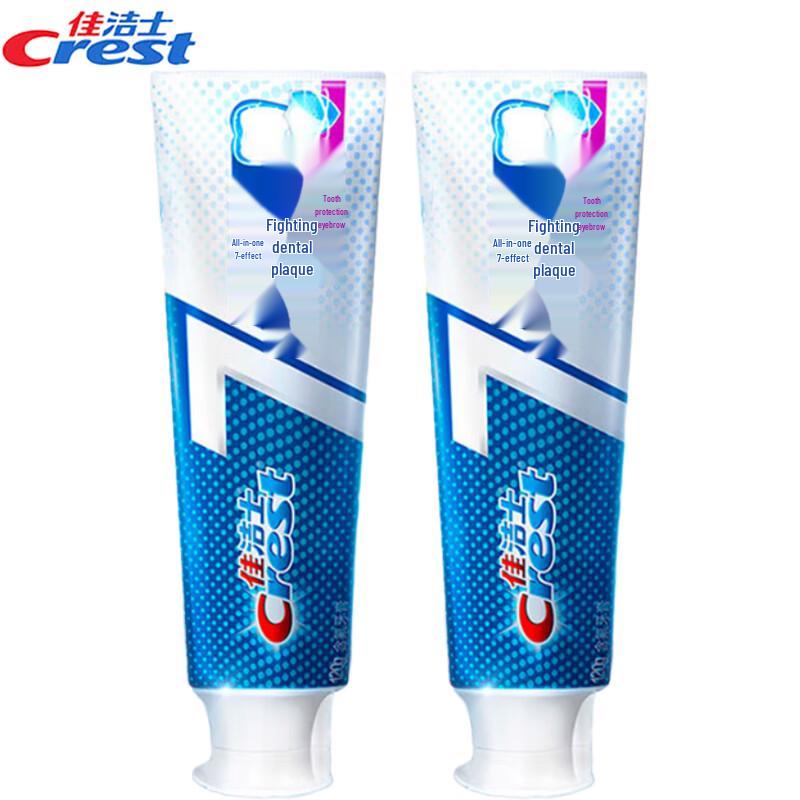 

Crest All-in-one 7 Effects Deep Clean Whitening Toothpaste Twin Pack