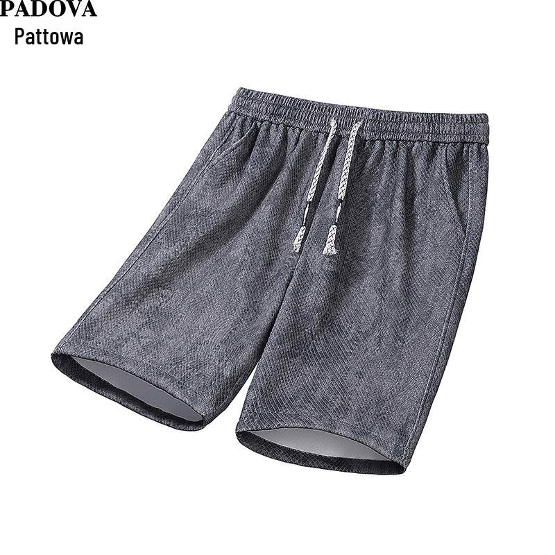 Patuowa Men s Plus Size Ice-Feel Breathable Casual Shorts 4XL
