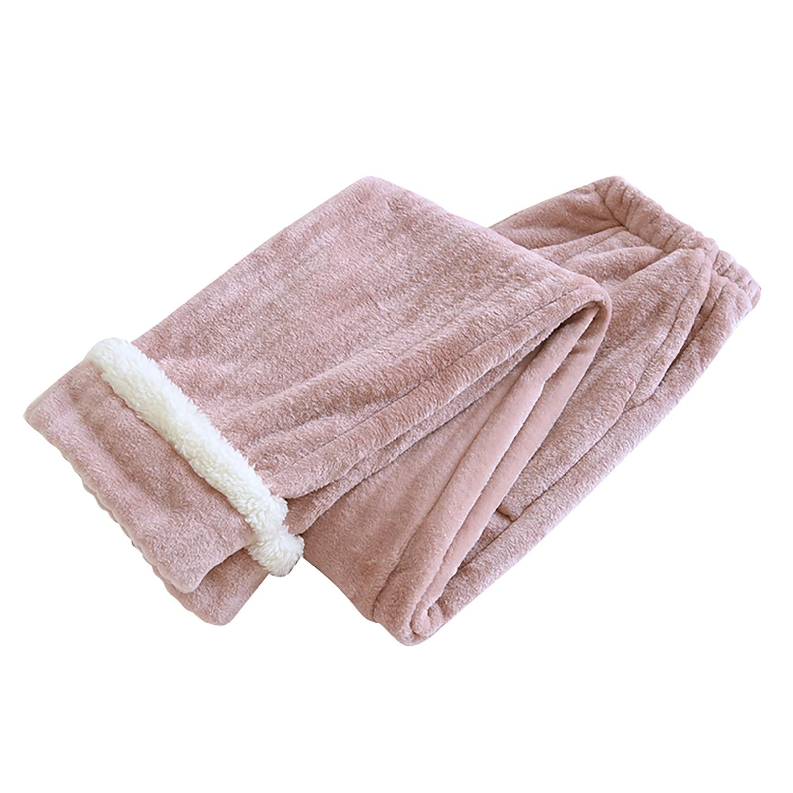 

Женские термофлисовые карманы пижамные теплые повседневные брюки домашние пижамные штаны XL