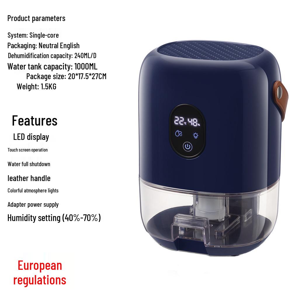 Dezumidificator Silențios de Mare Putere și Eficiență Energetică pentru Casă și Subsol