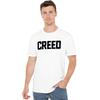 Creed Unisex Adult Cracked Logo T-Shirt