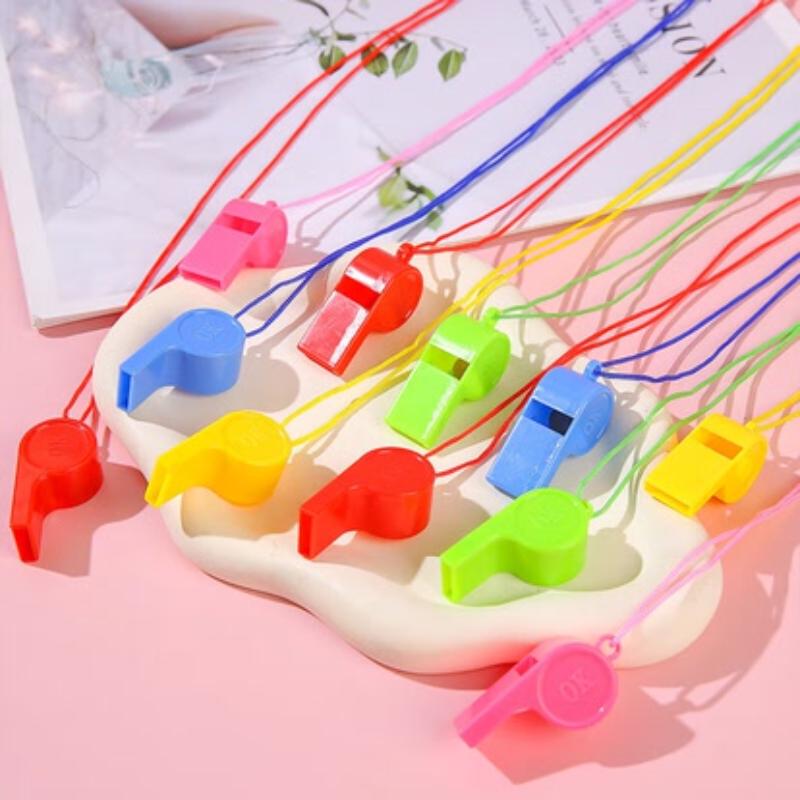 Referee Whistle Outdoor Whistle for Basketball and Football Games Children's Whistle Wilderness Life-saving Whistle with Rope