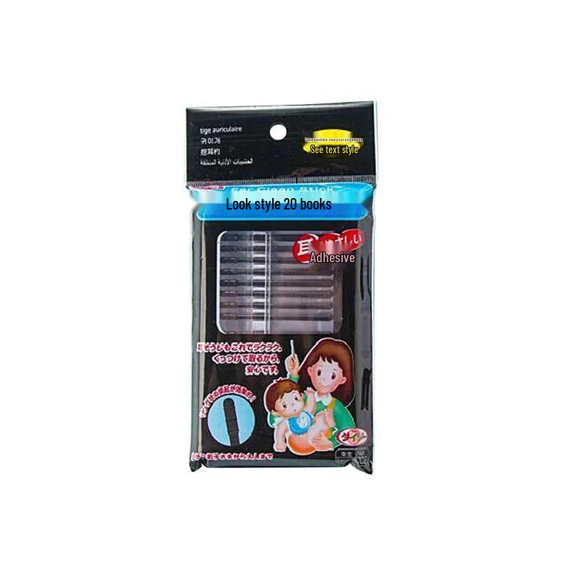 Disposable Spiral Adhesive Ear Cleaning Stick for Kids