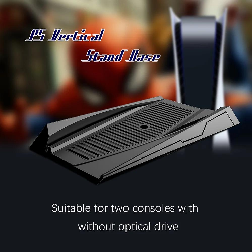 Vertical Stand for PS5 Console Dock Cradle Mount Bracket Holder for PS5 Host Base for Playstation 5 Console Gaming Accessories