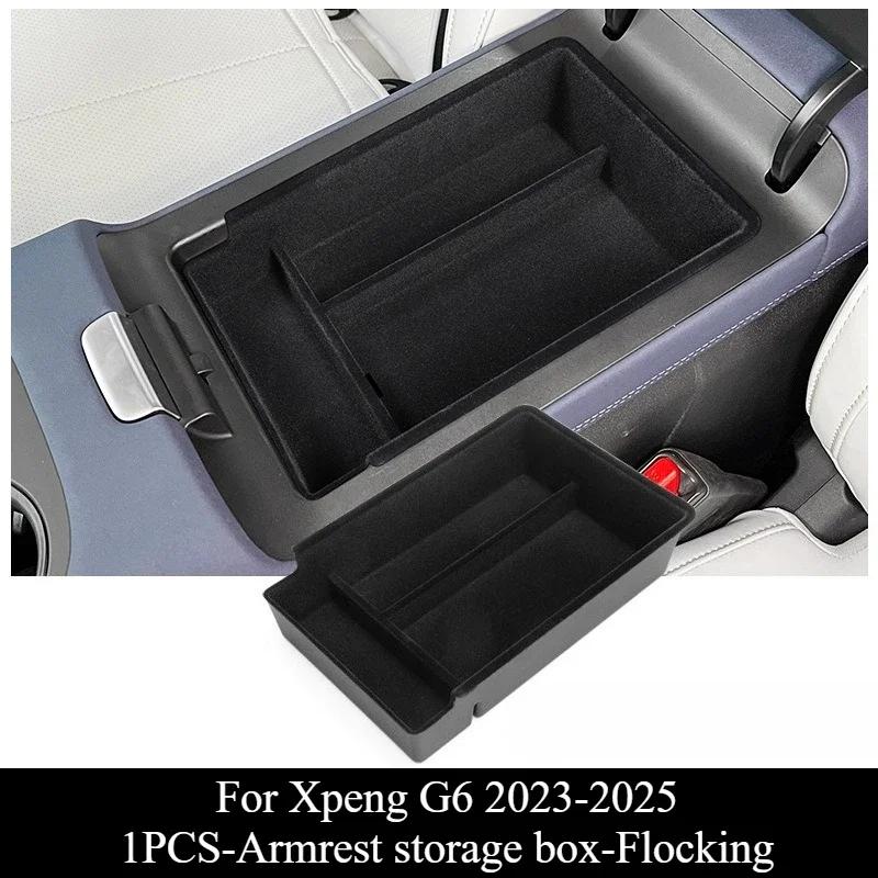 Schutzpad für Mittelkonsole für Xpeng G6 2025-2025 Autozubehör Türschlitz Aufbewahrungsbox ETC Organisation Aufbewahrung Dekorativ