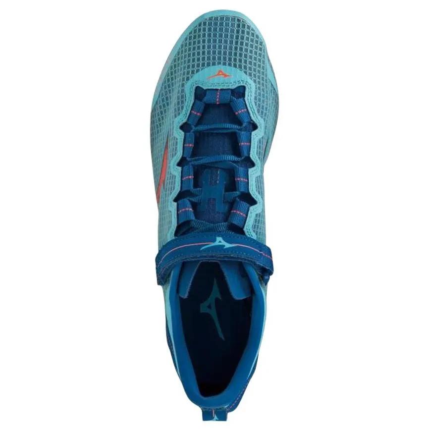 Mizuno Slip Resistant Abrasion Resistant Low top Rubber Long Distance Running Shoes Unisex Blue (Unisex) Running Shoes U1GA230201
