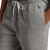Polo Ralph Lauren SS25 Drawstring Velour Wide-Leg Cotton Blend Knit Sweatpants Women bottoms Gray WMPOPNTNBQ20282-020