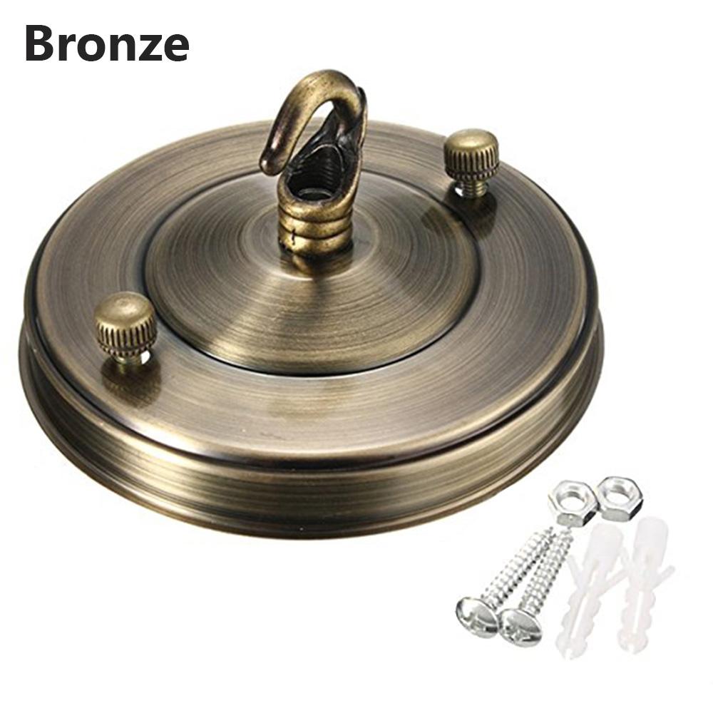 

Vintage Metal Home Decoration Lamp Hook Chandelier Hook Industrial Ceiling Hook Ceiling Holder Light Fitting Light Base бронзовий