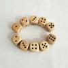 Games Desktop Game Round Corner Playing Games Square Point Dice D6 Dice 6 Sided Dice Wooden Dice