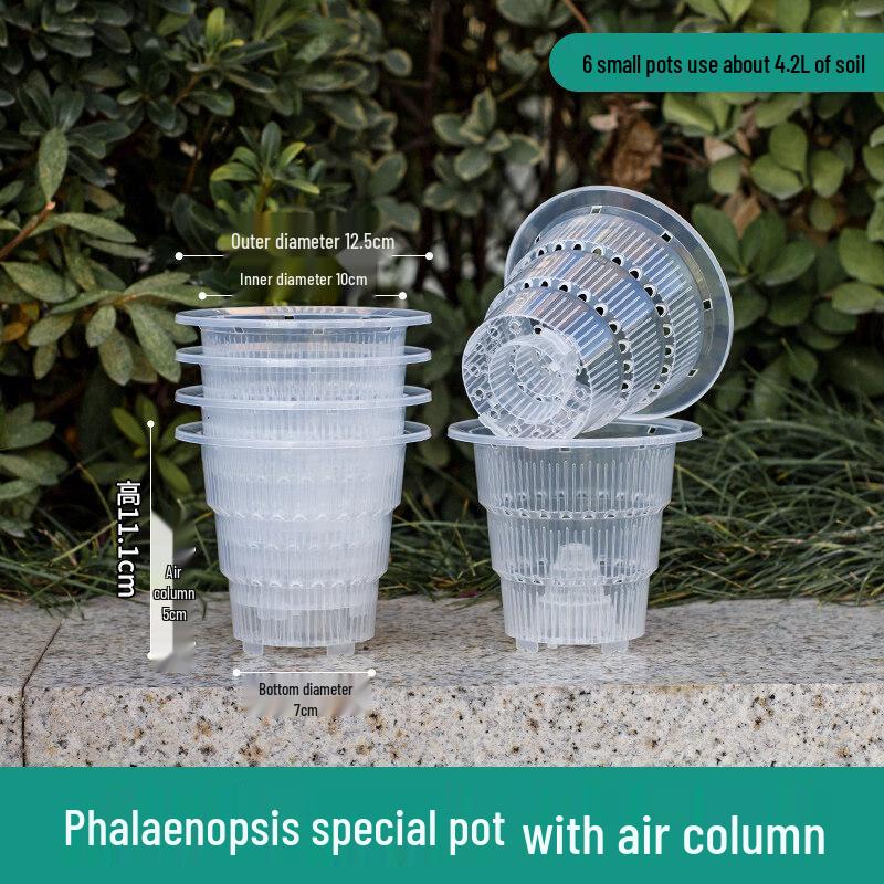 Yuzhuxun HC Transparent Breathable Resin Flower Pot