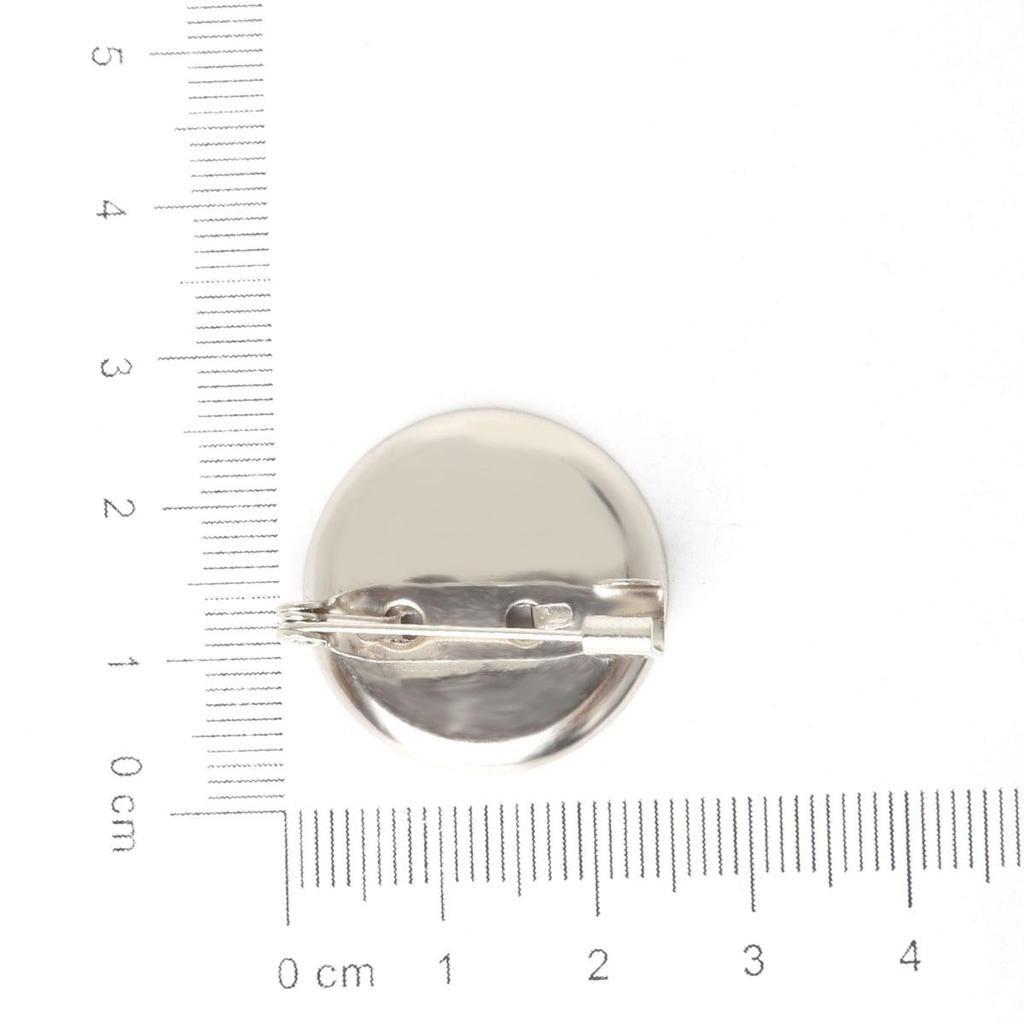50Pcs Iron Brooch Pin Buckle Accessories for DIY Exquisite Brooch Material