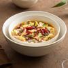 2024 beige boiled sauerkraut fish large basin bowl simple ceramic soup noodle bowl household ricesalad new