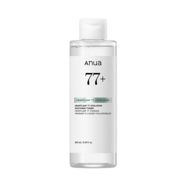 Anua Heartleaf 77 Hyaluron Soothing Toner 250ml Hydrating Calming Korean Toner