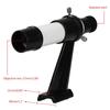 Accessori Telescopio Astronomico 5X24 Cannocchiali Cercatori Star Viewer Cannocchiale Cercatore Portatile con Staffa Base Supporto Montaggio